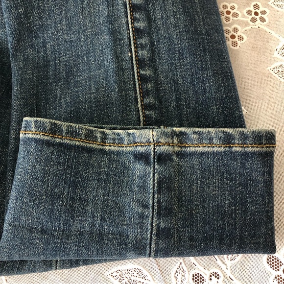 Tory Burch Skinny Blue Jeans Size 27 - Picture 12 of 16